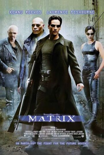The Matrix Movie Poster US Version Canvas