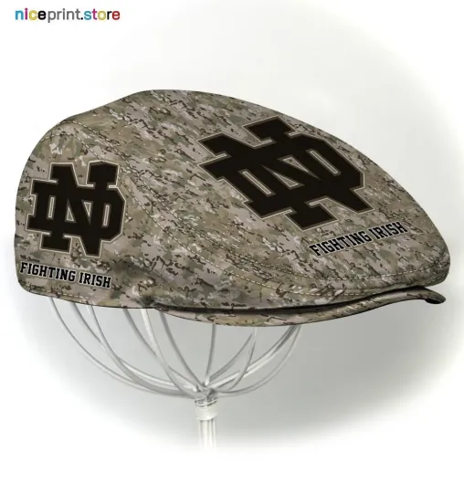 Discover ND Team Fighting Irish Jeff Cap Fighting Irish Driver Cap Camo Hat NCAA