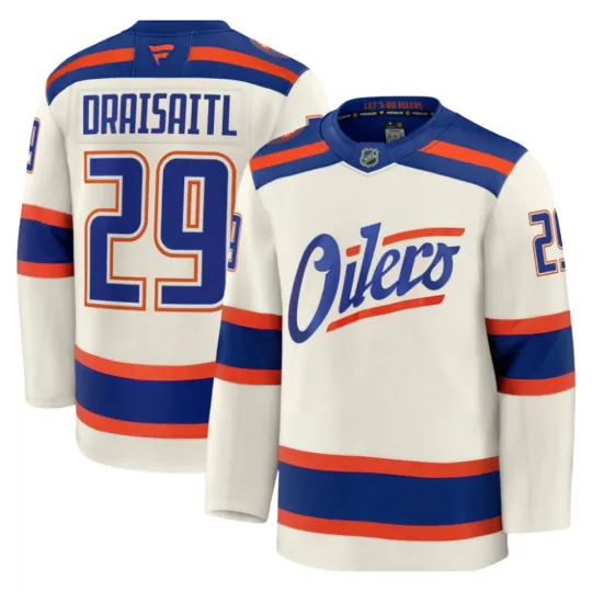 Discover Men's Oilers 2025 Alternate Limited Hockey Jersey
