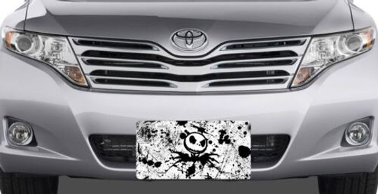Nightmare Before Christmas Splatter - Disney License Plate