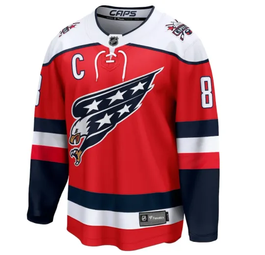 Discover Men's Washington Capitals Alternate Breakaway Hockey Jersey Alexander Ovechkin