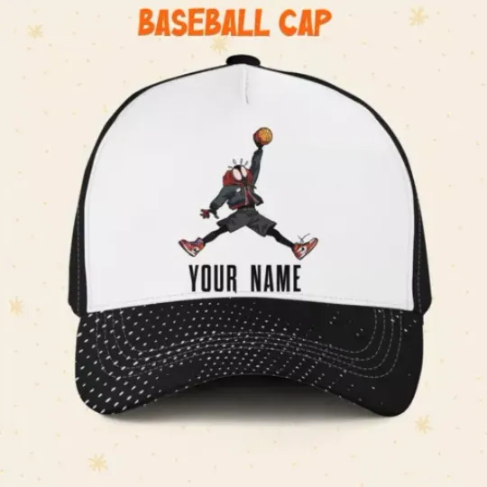 Custom Spiderman Miles Jordan Logo Cap, Custom Disney Hat, Spiderman Baseball