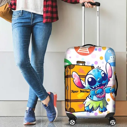 Discover Personalized Disney Lilo & Stitch Luggage Cover