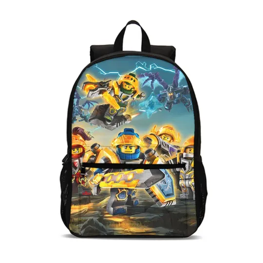 Discover Ninjago Cartoon Students Backpack, School Bag, Back To School Gift