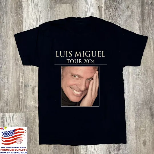 Luis Miguel 2024 tour Short Sleeve T Shirt
