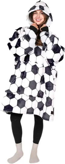 Discover Hoodie Blanket Soft Oversized Ultra Plush Sherpa Giant Big Sweatshirt