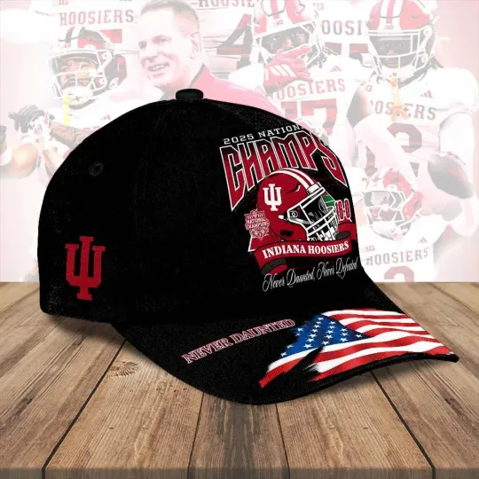 Discover Hoosiers Football 2025 National Champions Classic Cap