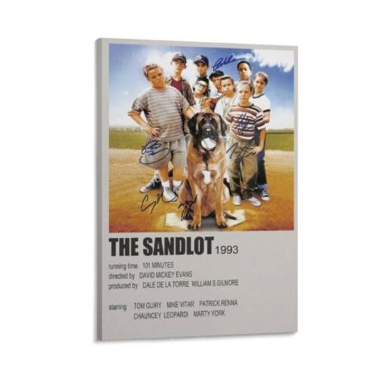 The Sandlot Movie Poster Canvas Poster Bedroom Decor