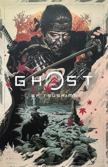 Discover Ghost of Tsushima Poster - Game Art Vertical Poster