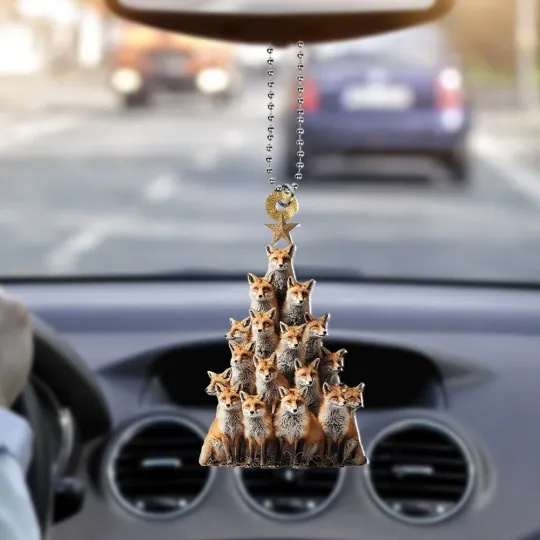 Discover Fox Christmas Ornament, Animal Christmas Tree Hanging Decor