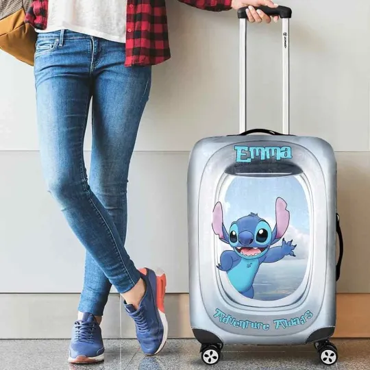 Discover Personalized Disney Lilo & Stitch Luggage Cover
