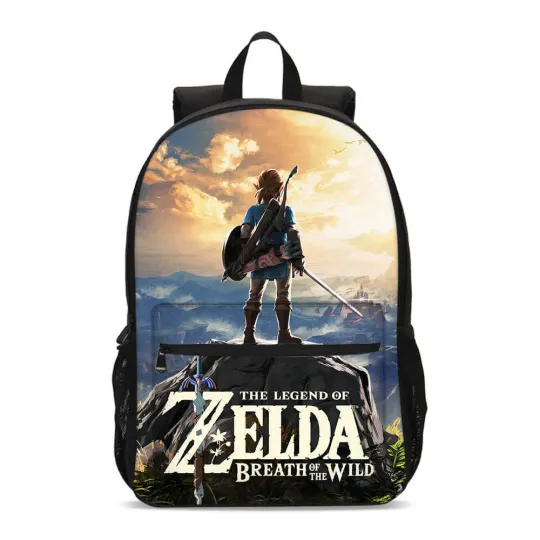 Discover Legend of Zelda Game Link Students Backpack, School Bag, Back To School Gift