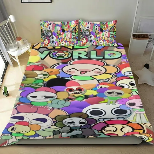 Discover Dandy's World 3-Piece Bedding Set All Season for Kids Lightweight