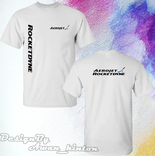 Discover Men Funny T-Shirt Aerojet Logo