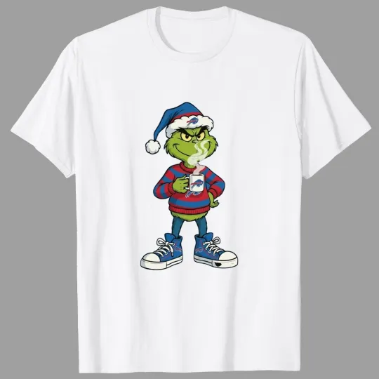 Discover funny character Christmas Buffalo Bills Football Team T-Shirt, Gift for Fan
