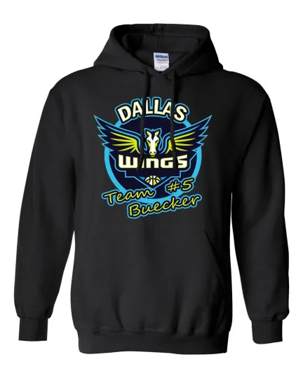 Discover Paige Buecker - WIngs - Team Buecker - Dallas - Sweatshirt Hoodie
