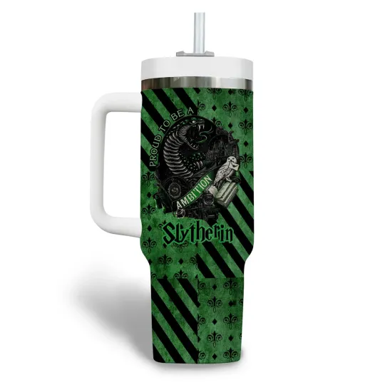 Discover Custom Name Wizard Fantasy Tumbler with Handle