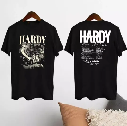 Hardyy Quit Tour 2024 Concert Country Music Unisex T-Shirt | Cotton Short Sleeve Tee | Summer Casual Shirt