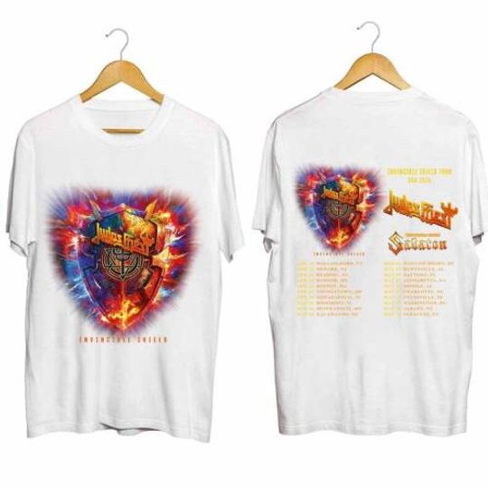 Judas Priest Invincible Shield 2024 Tour Shirt, Judas Priest Band Fan