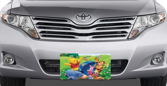 Winnie the Pooh Blustery Day - Disney License Plate