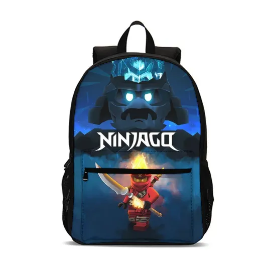 Discover Ninjago Kai Cartoon Students Backpack, School Bag, Back To School Gift