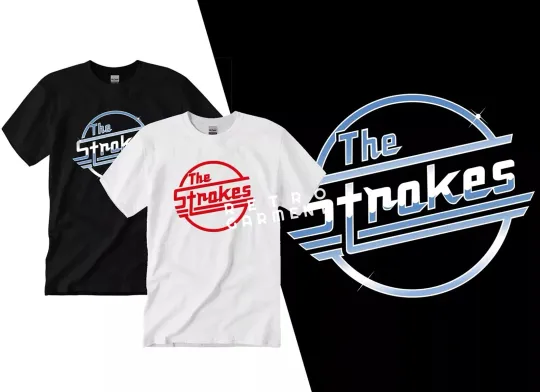 Discover The Strokes Rock Band T-Shirt Unisex Adult