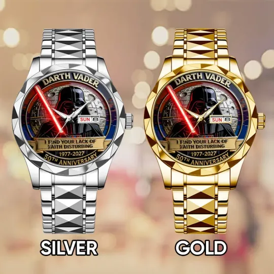 Discover Star Wars 50th Anniversary 2027 Alloy Luxury Quartz Watch
