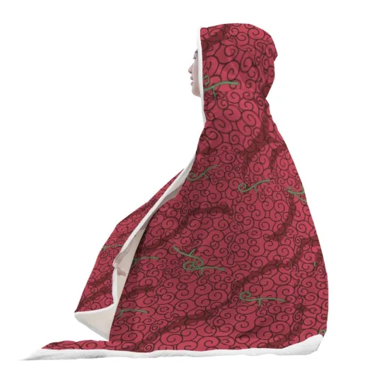 Discover Ope Ope No Mi Hooded Blanket - Devil Fruit Cozy Anime Fleece Throw