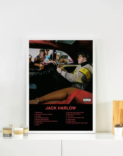 Discover J Harlo That's What They All Say Album Premium Poster Vertical Artwork Tracklist