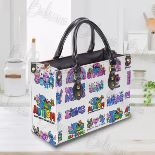 Stitch Disney Handbag, Disney Shoulder Bag, Stitch Handbag