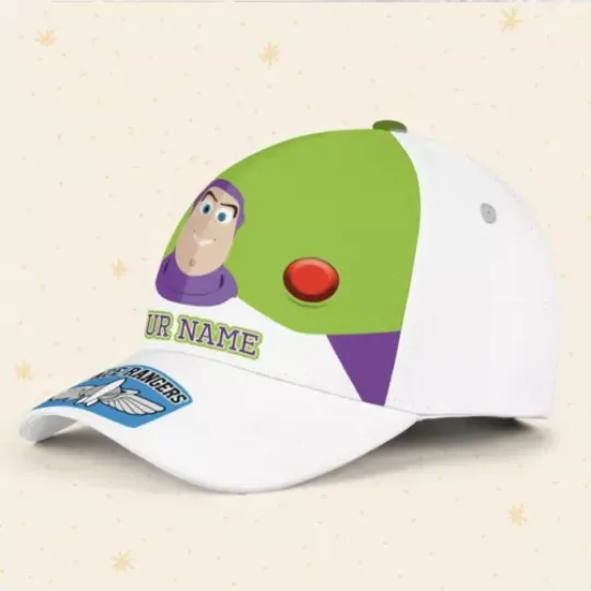 Custom Toy Story Buzz Lightyear Cosplay Logo Cap, Custom Disney Hat, Toy Story