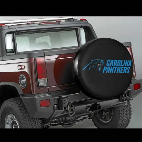 Discover Carolina Team Panthers Spare Tire Cover