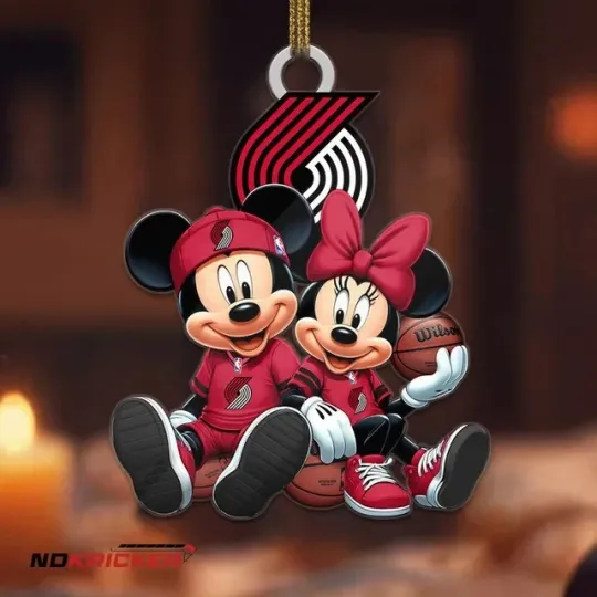 Discover Personalized Portland Trail Team Blazers Sport Christmas Ornament, For Gift Fan