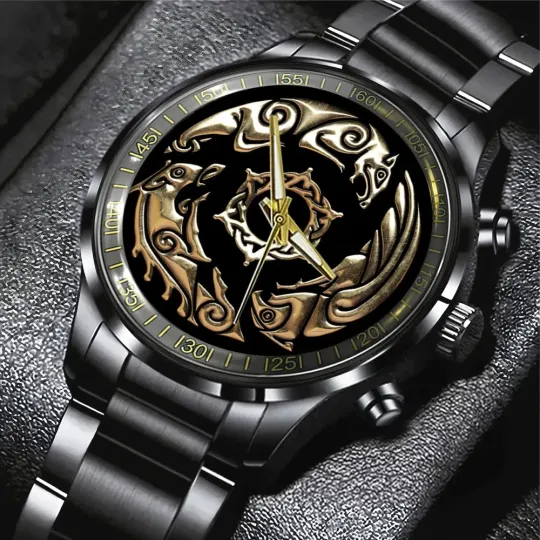 Discover Crimson Desert Black Stainless Steel Watch