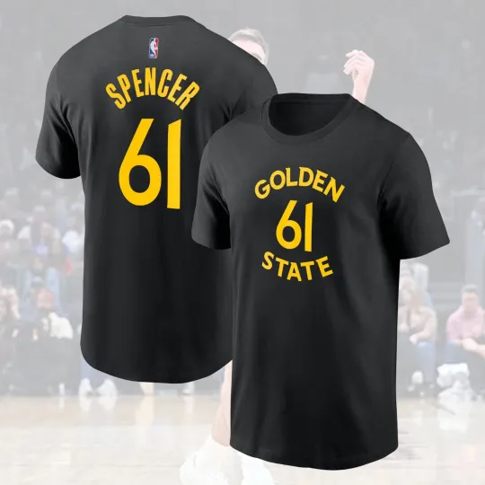 Discover Pat Spencer #61 Golden State Warriors 2026 Name & Number For Fans
