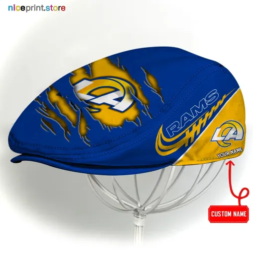 Discover Los Angeles Team Rams Jeff Cap football Jeff Cap football Driving Cap, football Golf Cap