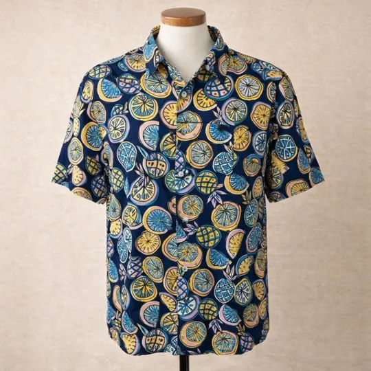 Discover Junk Food Clothing Hawaiian Shirt Tropical Pineapple