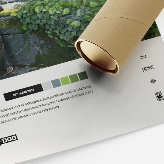 Discover The Last Of Us 2013 Video Game Art Poster Vertical Print