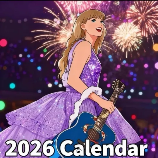 Discover Taylorr Swifts Themed 2026 Wall Calendar Planner Monthly Layouts