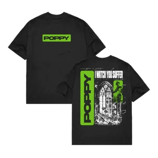 Discover Poppy Constantly Nowhere Tour 2026 New Merch T-shirt