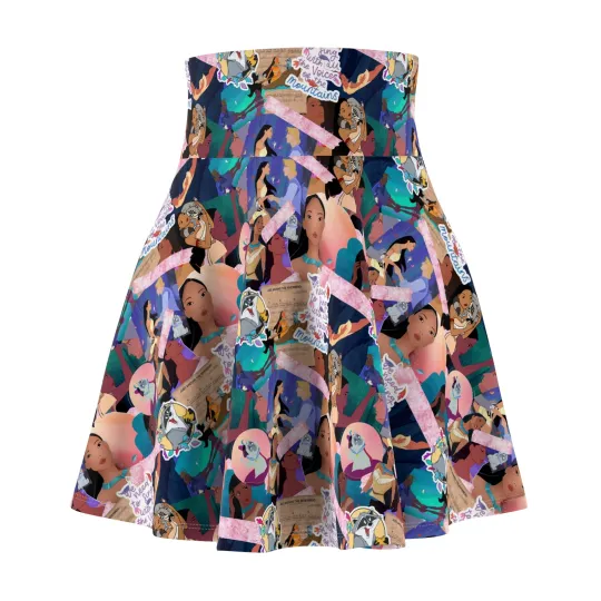 Discover Pocahontas Women's Skater Skirt, Gift for Her