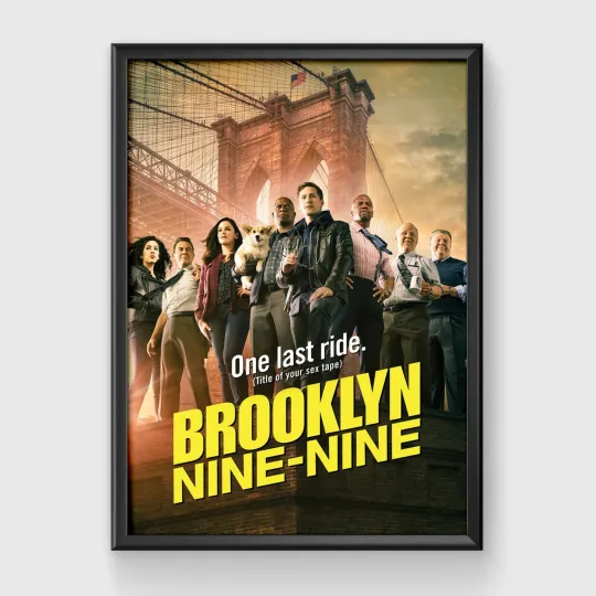 Discover Brooklyn Nine-Nine Season 8 Poster Vertical Premium Matte