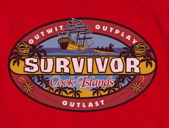 Discover Survivor Cook Islands T-Shirt or Sleeveless Tank Top