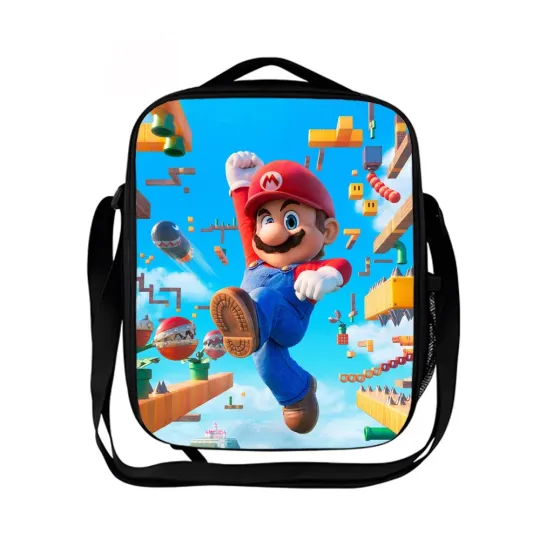 Discover Super Mario Bros Luigi Lunch Box Bag