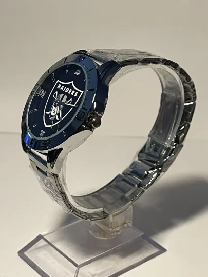 Discover Las Vegas Raiders Logo Stainless Steel Men's Watch
