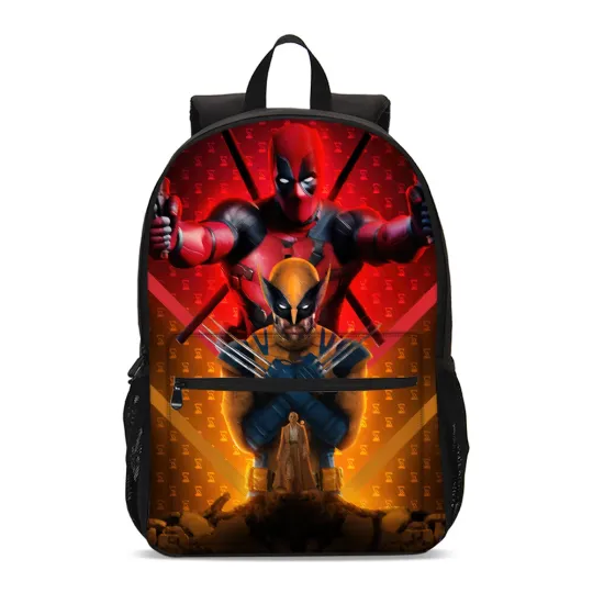 Discover Deadpool Wolverine Backpack for Kid