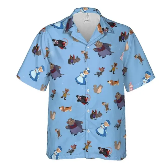 Discover Great Mouse Detective Characters Hawaiian Shirt
