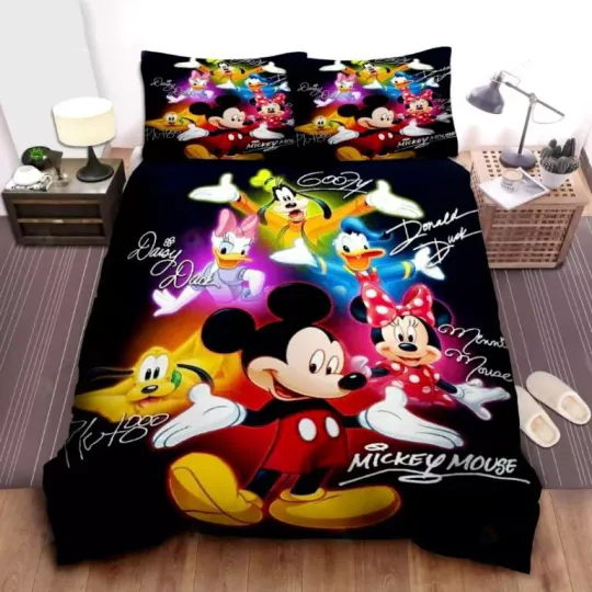 We Are Never Too Old For Mickey Mouse And Friends Disney Bedding Set