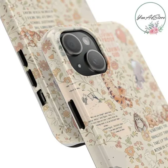 Discover Winnie The Pooh Phone Case, Vintage Disney iPhone