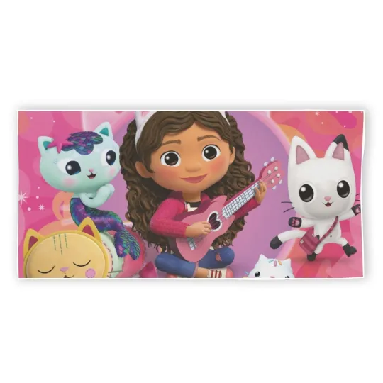 Discover Gabby's Dollhouse Rectangular Beach Towel